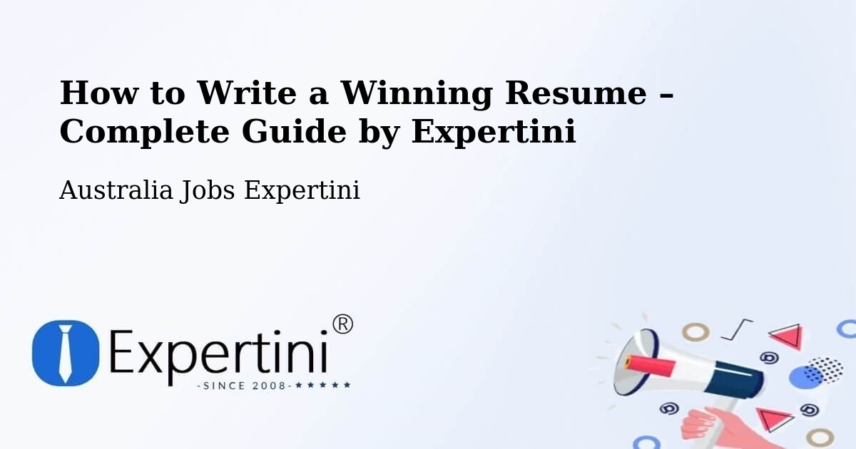 Resume Writing Guide for Job Seekers – Mitchell Park - Mitchell Park, Australia Jobs Expertini