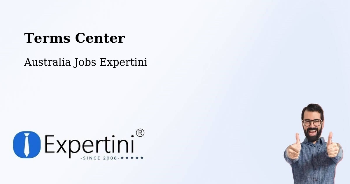 Terms of Service – Mitchell Park - Australia Jobs Expertini